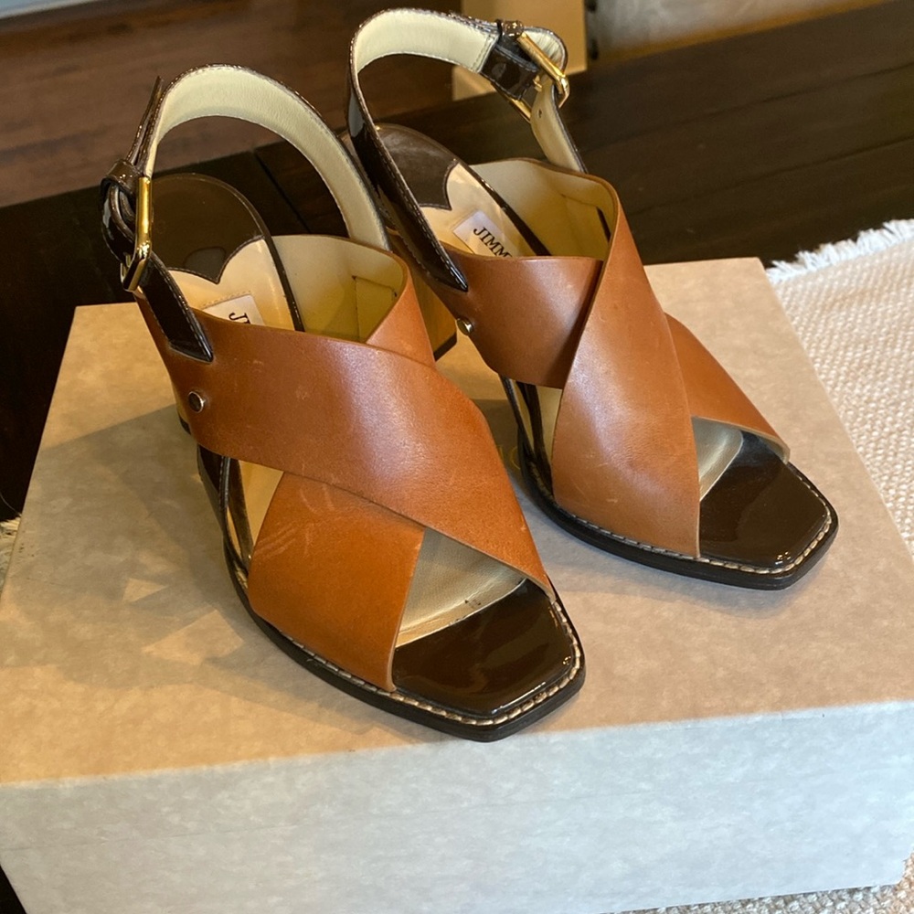 Jimmy Choo Alix Cross Strap Sandal